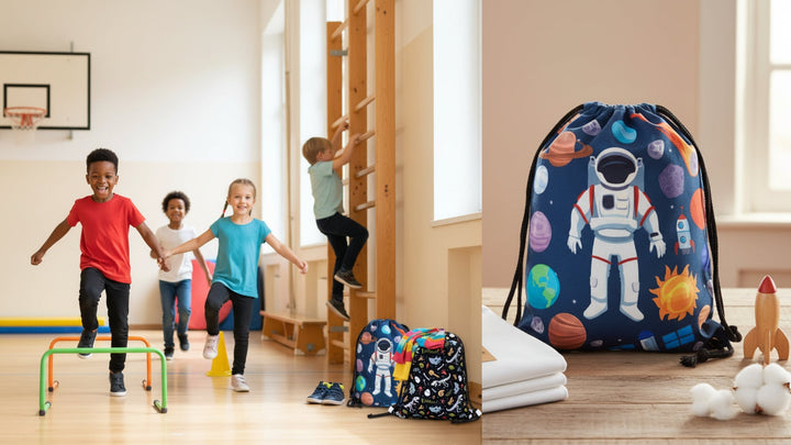 Leicht, Robust, Sicher: Darum ist Baumwolle der beste Stoff für den Kinder-Turnbeutel