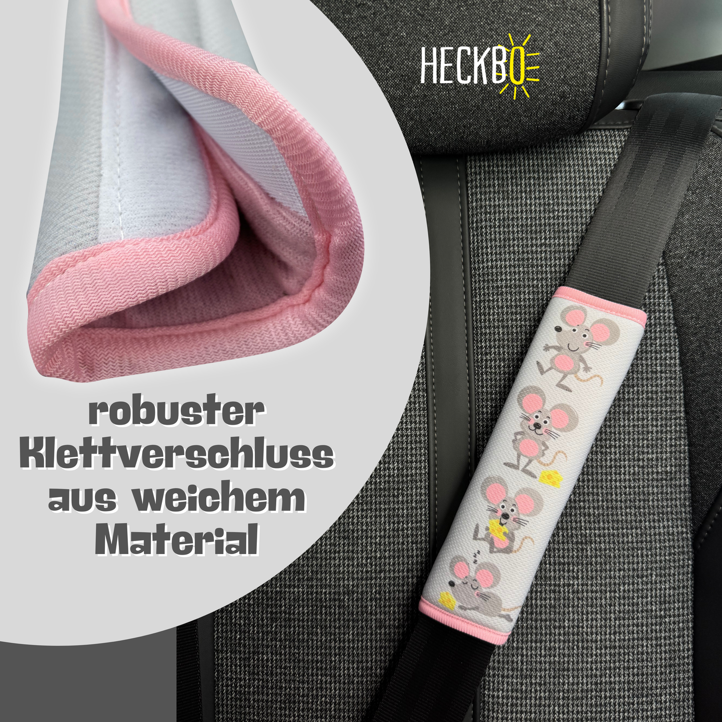 Auto Gurtschutz Maus