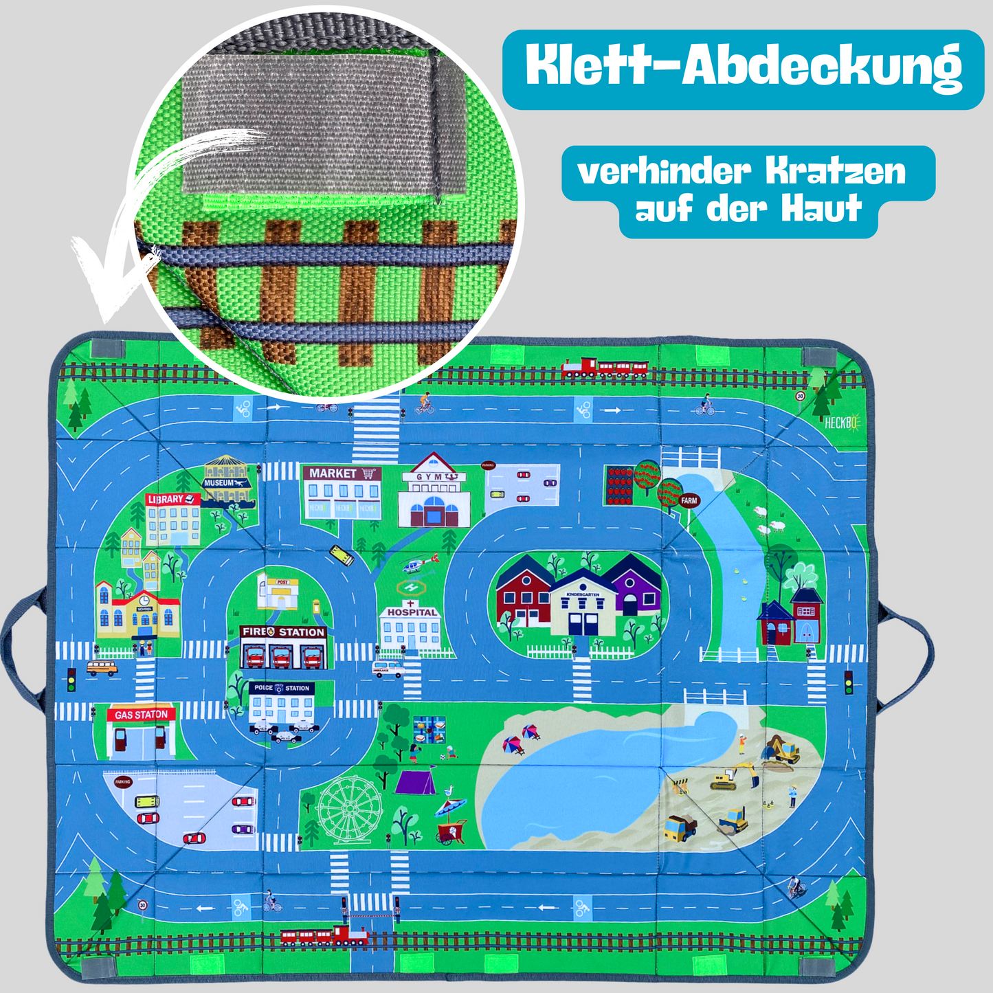 4 in1 Kinder Auto Organizer & Spielmatte
