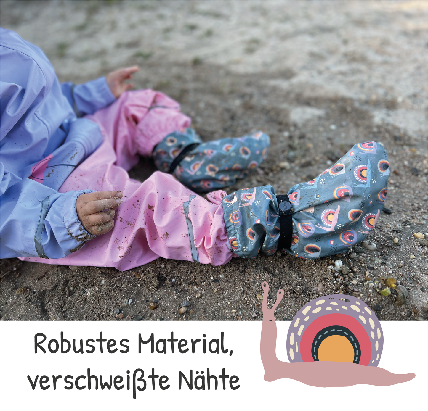 Füßlinge ohne Innen-Futter - Schnecke