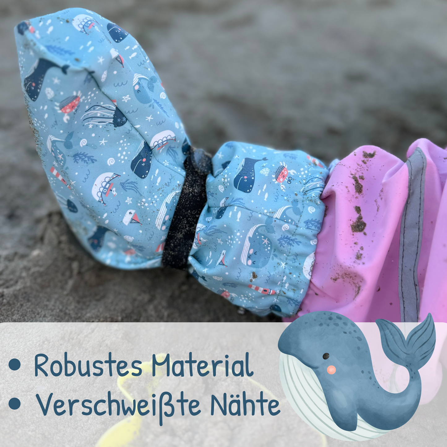 Füßlinge ohne Innen-Futter - Meerestiere