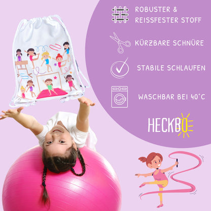 Kinder Turnbeutel Turnerinnen
