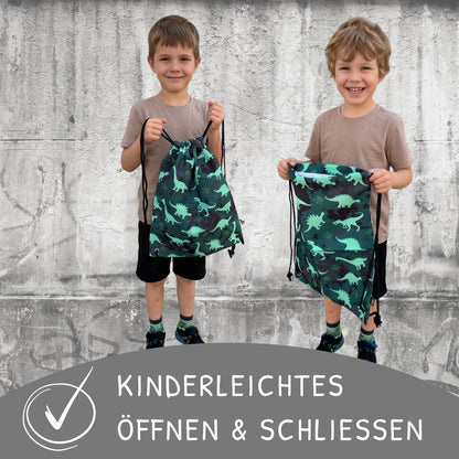 Kinder Turnbeutel Dinosaurier