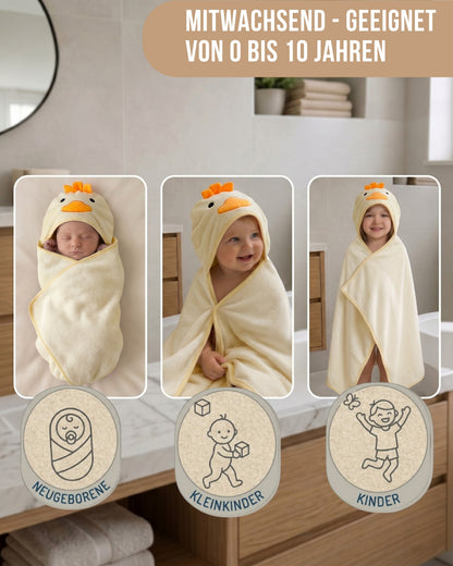 Baby Kapuzenhandtuch Küken