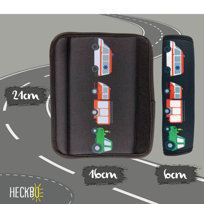 Auto Gurtschutz Feuerwehr, Traktor, Krankenwagen