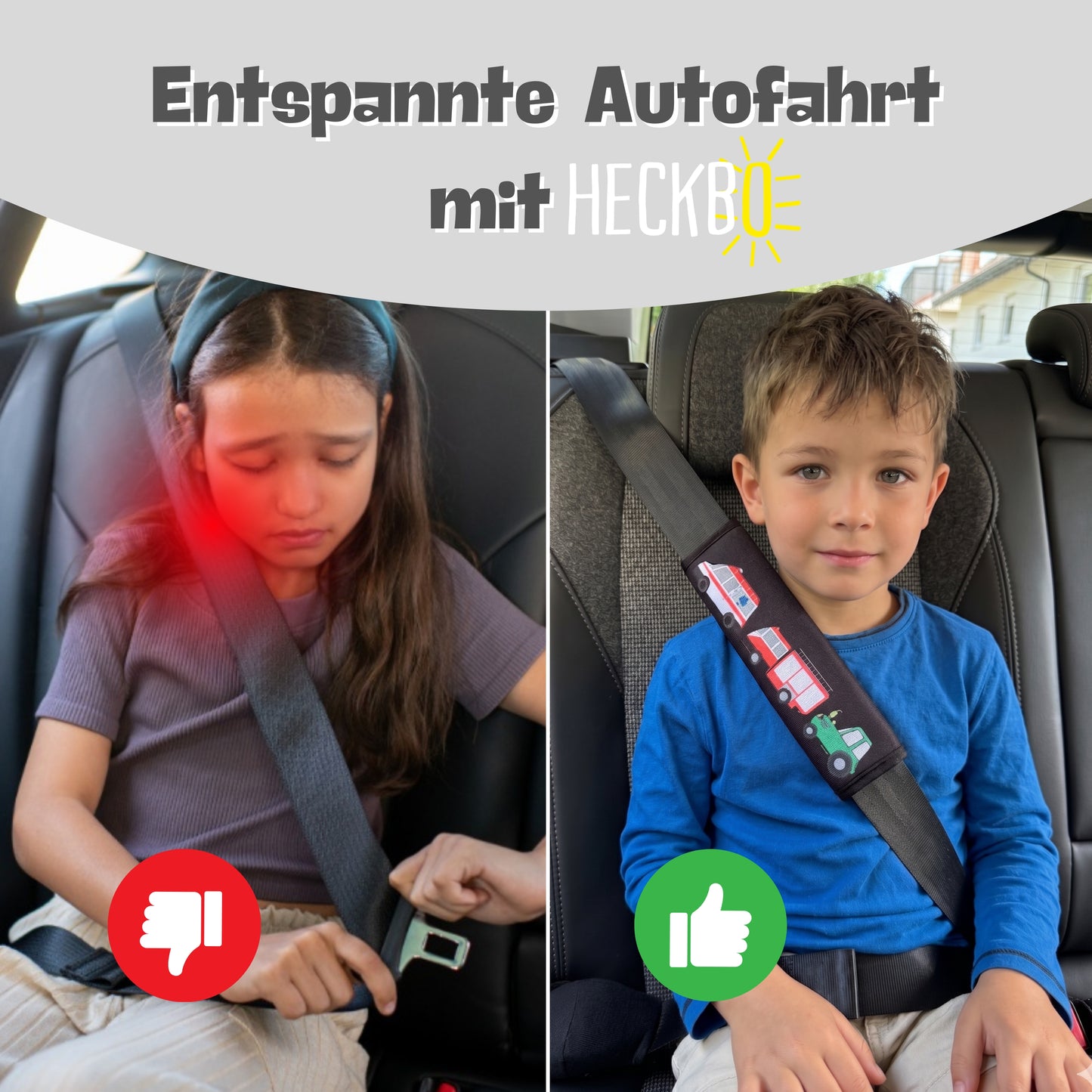 Auto Gurtschutz Feuerwehr, Traktor, Krankenwagen