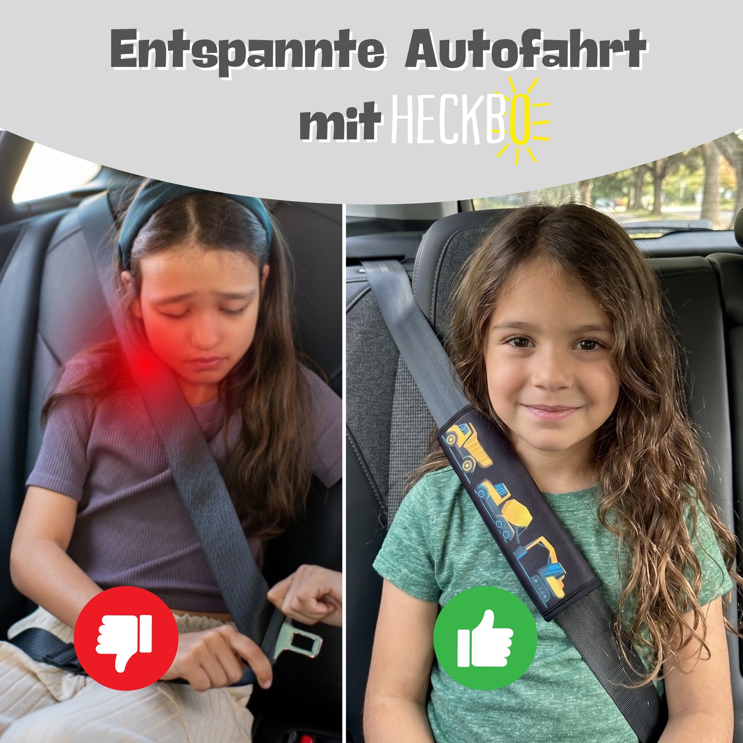 Auto Gurtschutz Baufahrzeuge