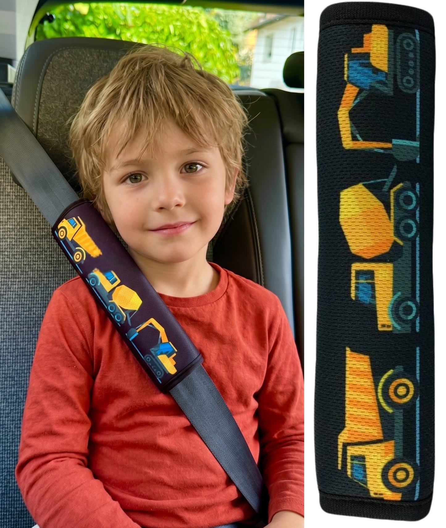Auto Gurtschutz Baufahrzeuge