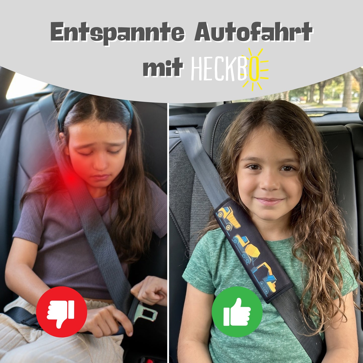 Auto Gurtschutz Baufahrzeuge