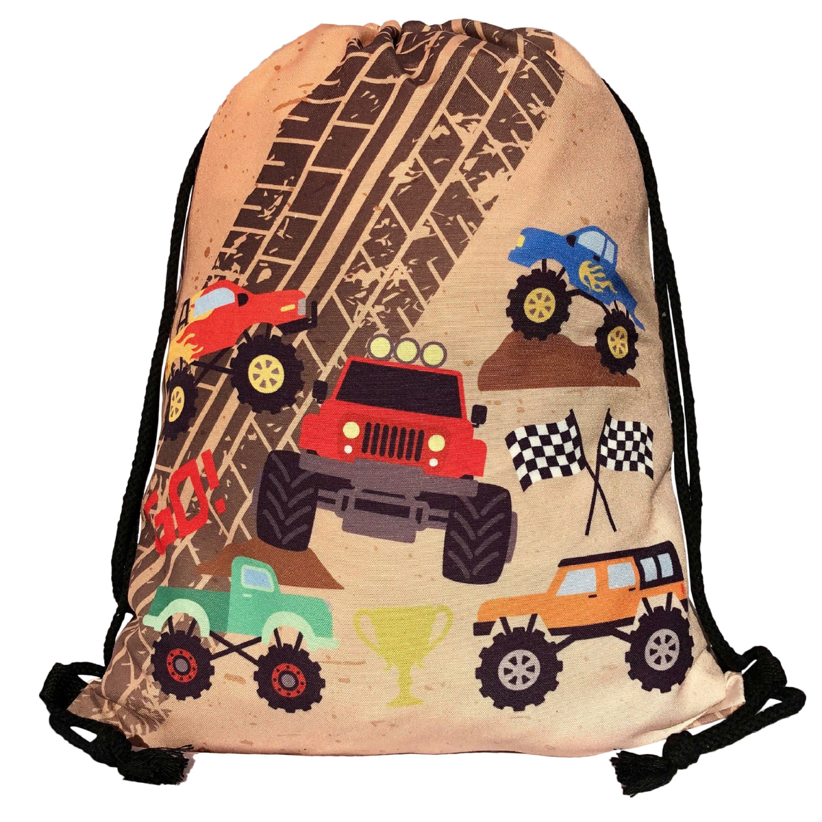 Kinder Turnbeutel Monster Truck