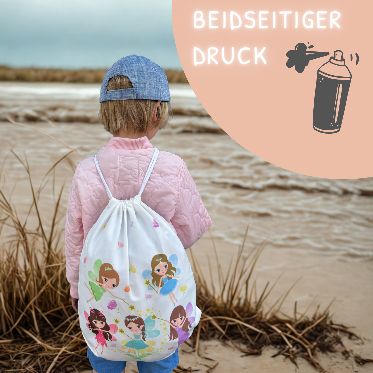 Kinder Turnbeutel Fee