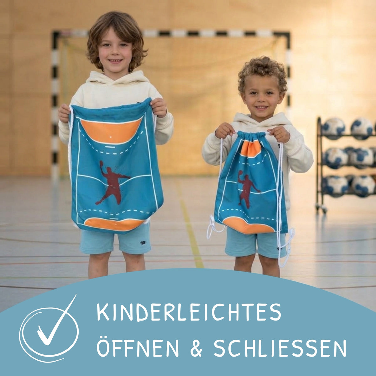 Kinder Turnbeutel Handball