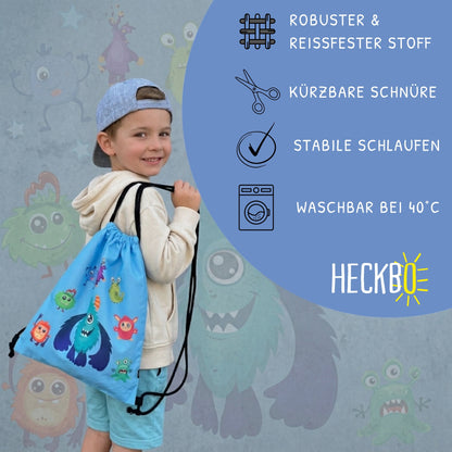 Kinder Turnbeutel Monster
