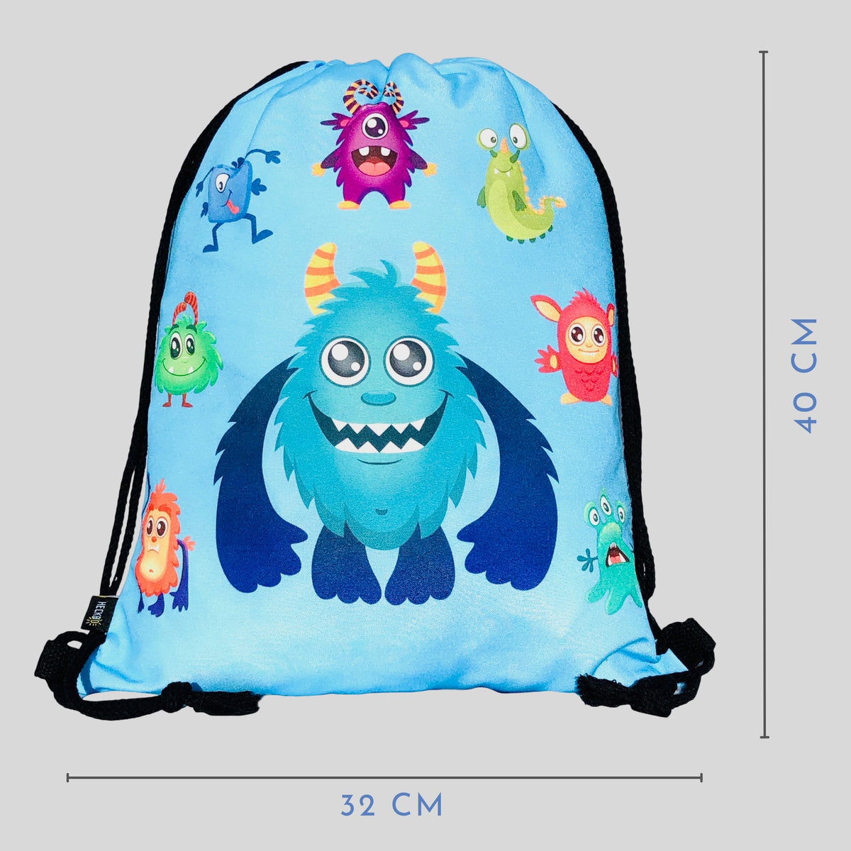 Kinder Turnbeutel Monster