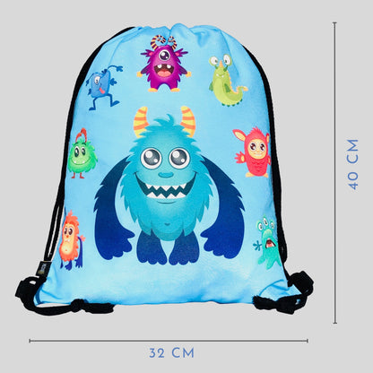 Kinder Turnbeutel Monster