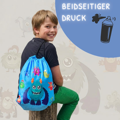 Kinder Turnbeutel Monster