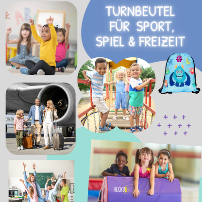 Kinder Turnbeutel Monster