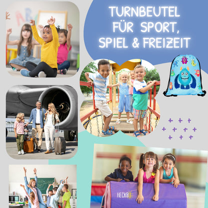 Kinder Turnbeutel Monster