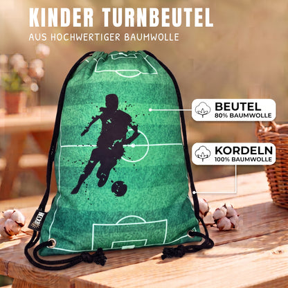 Kinder Turnbeutel Fussball