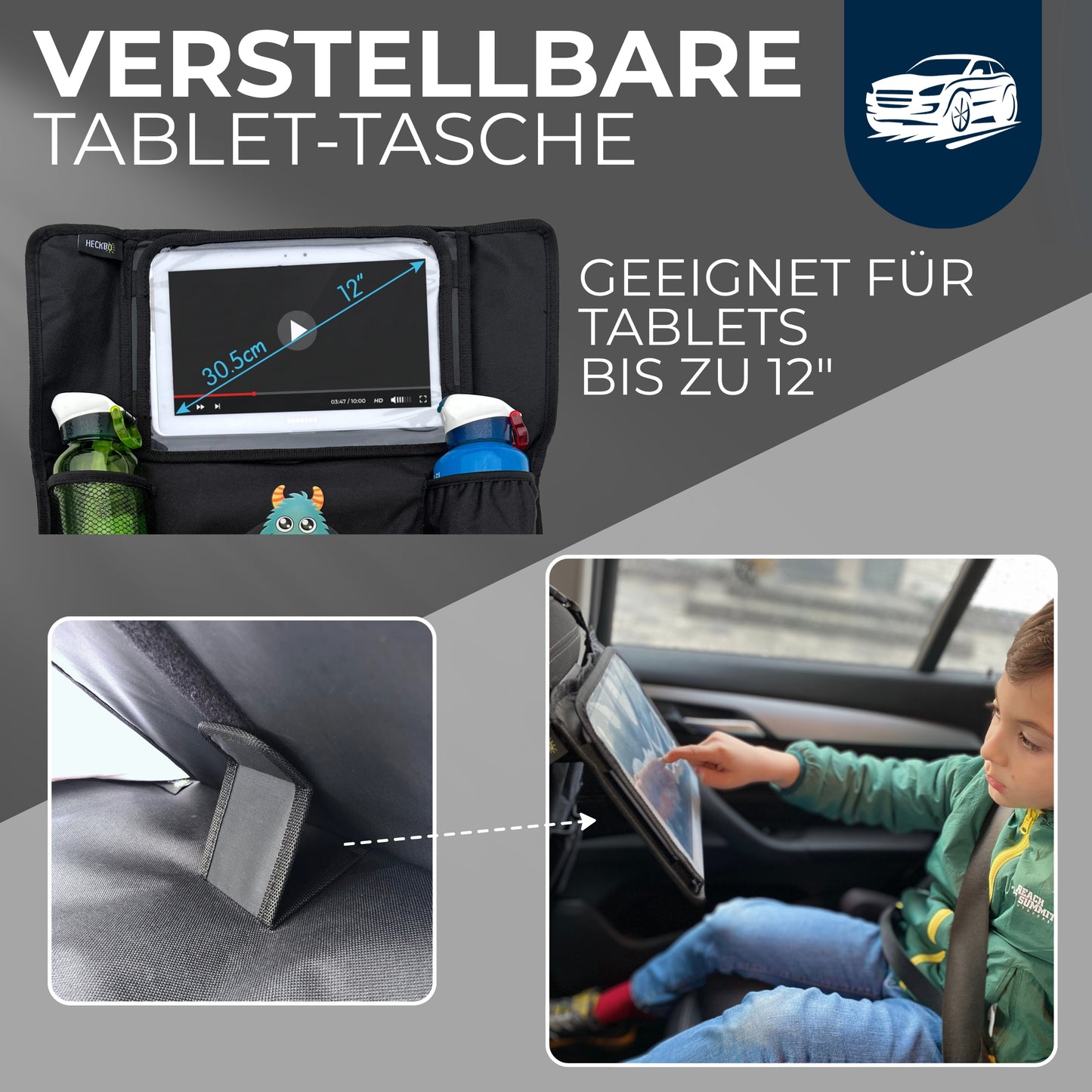 Auto Rücksitz Organizer - Monster