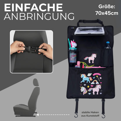 Auto Rücksitz Organizer - Einhorn