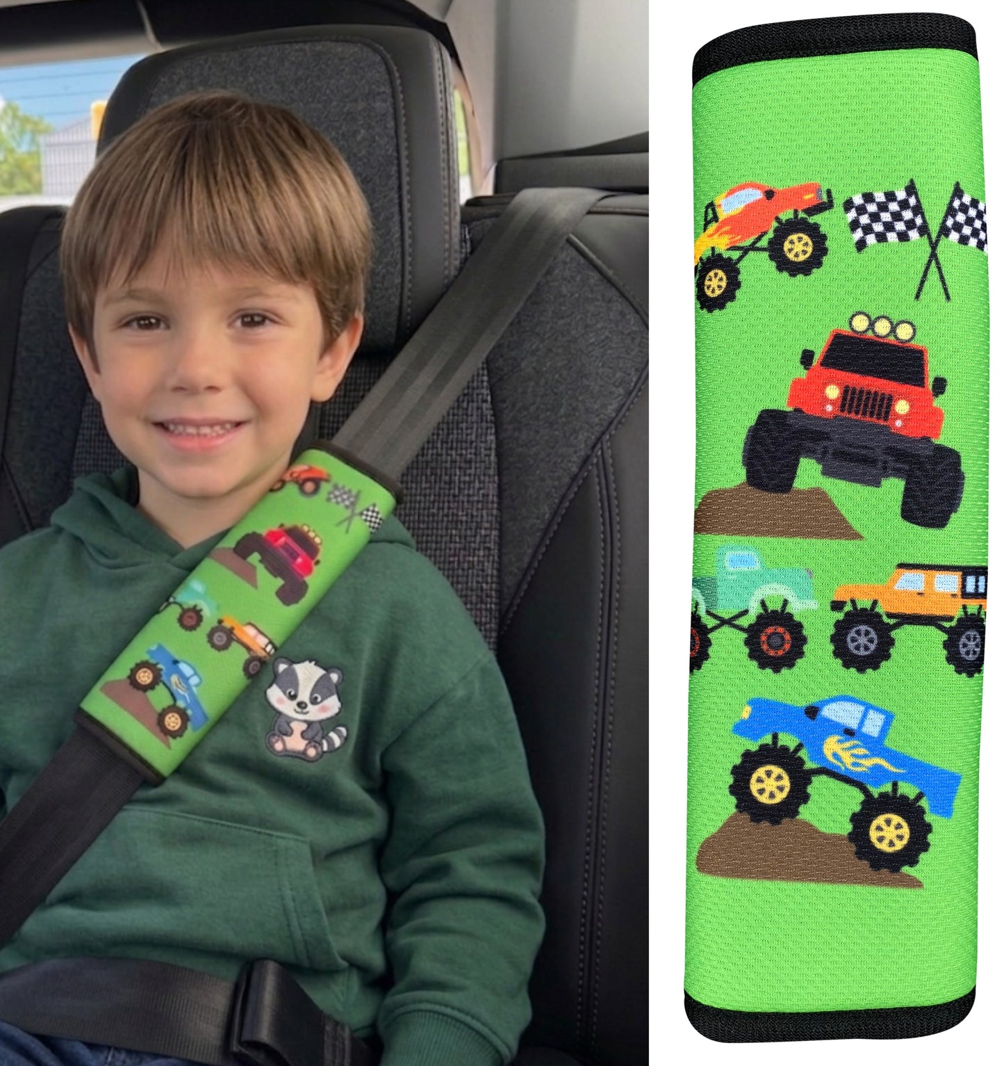 Auto Gurtschutz Monster Truck