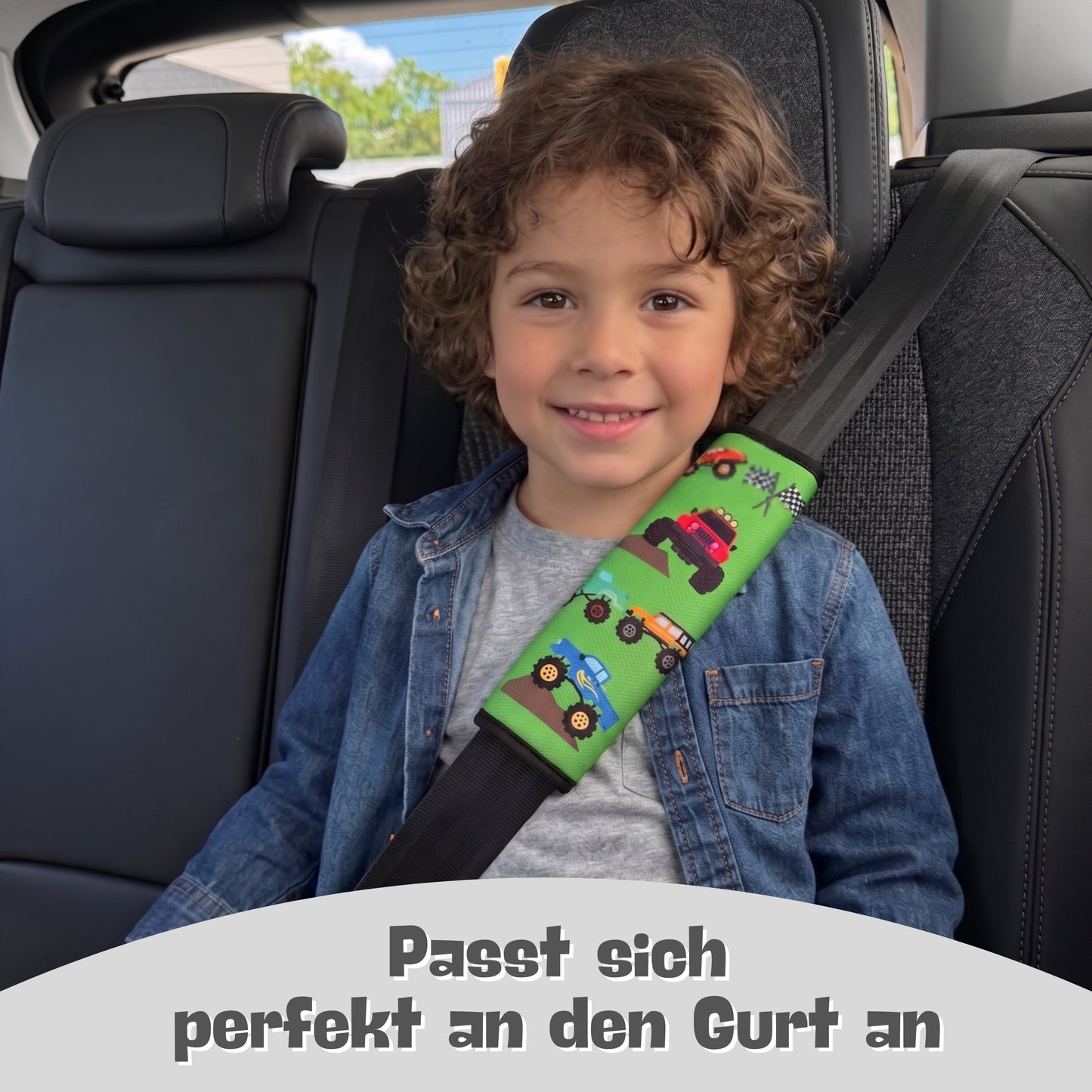 Auto Gurtschutz Monster Truck