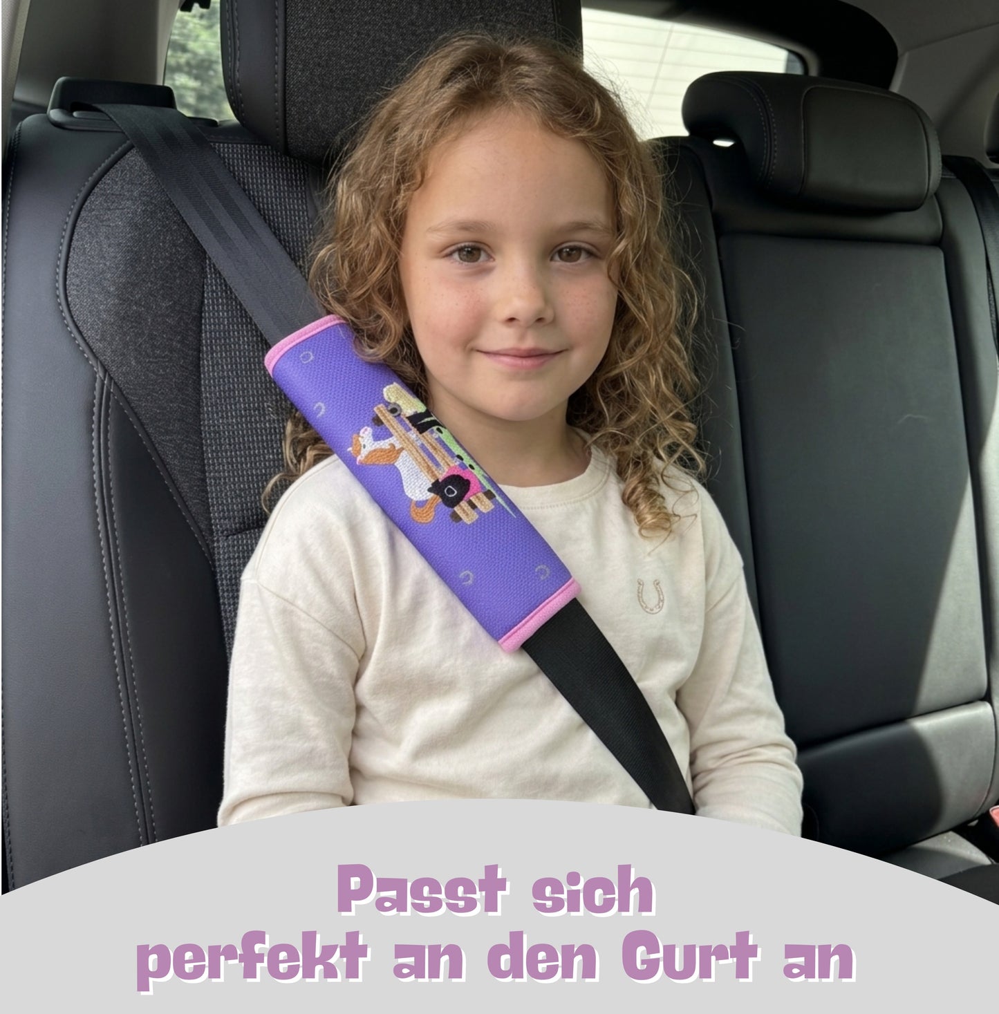 Auto Gurtschutz Pferd
