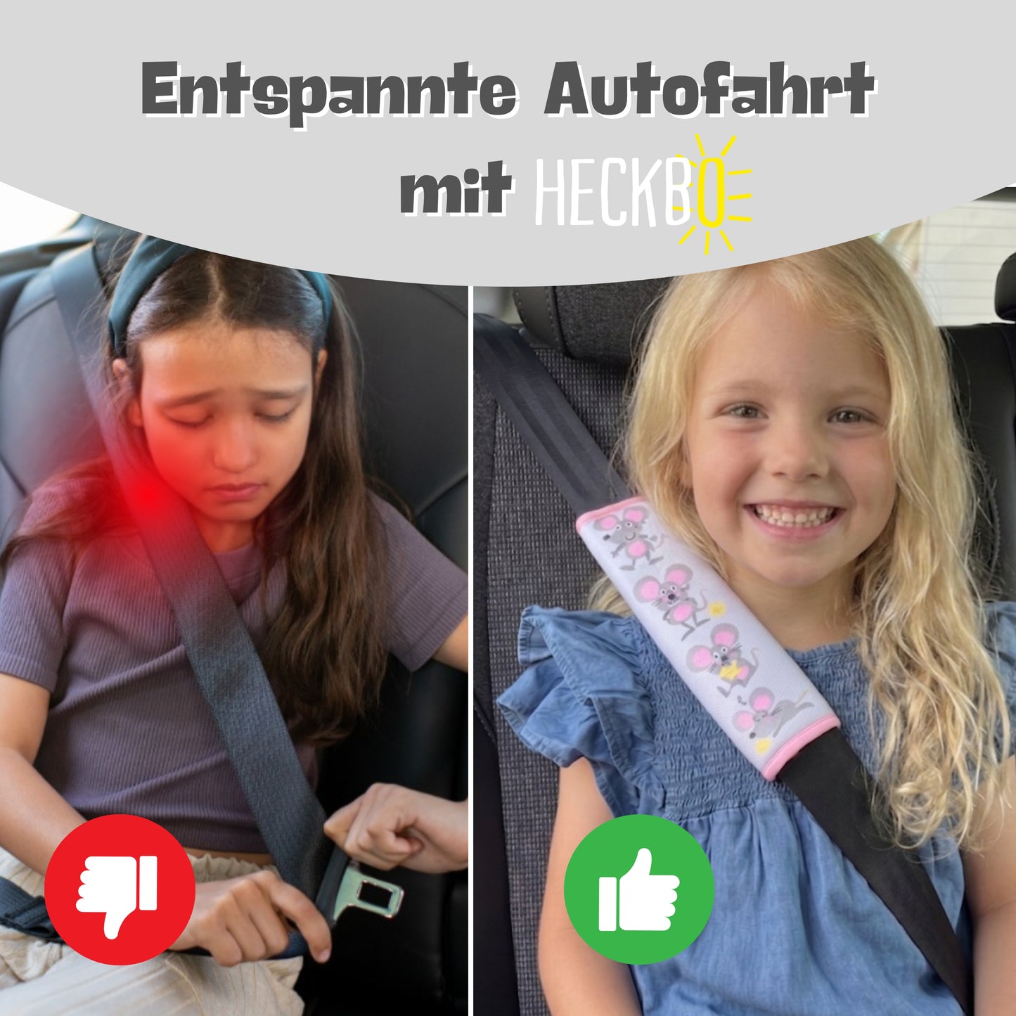 Auto Gurtschutz Maus
