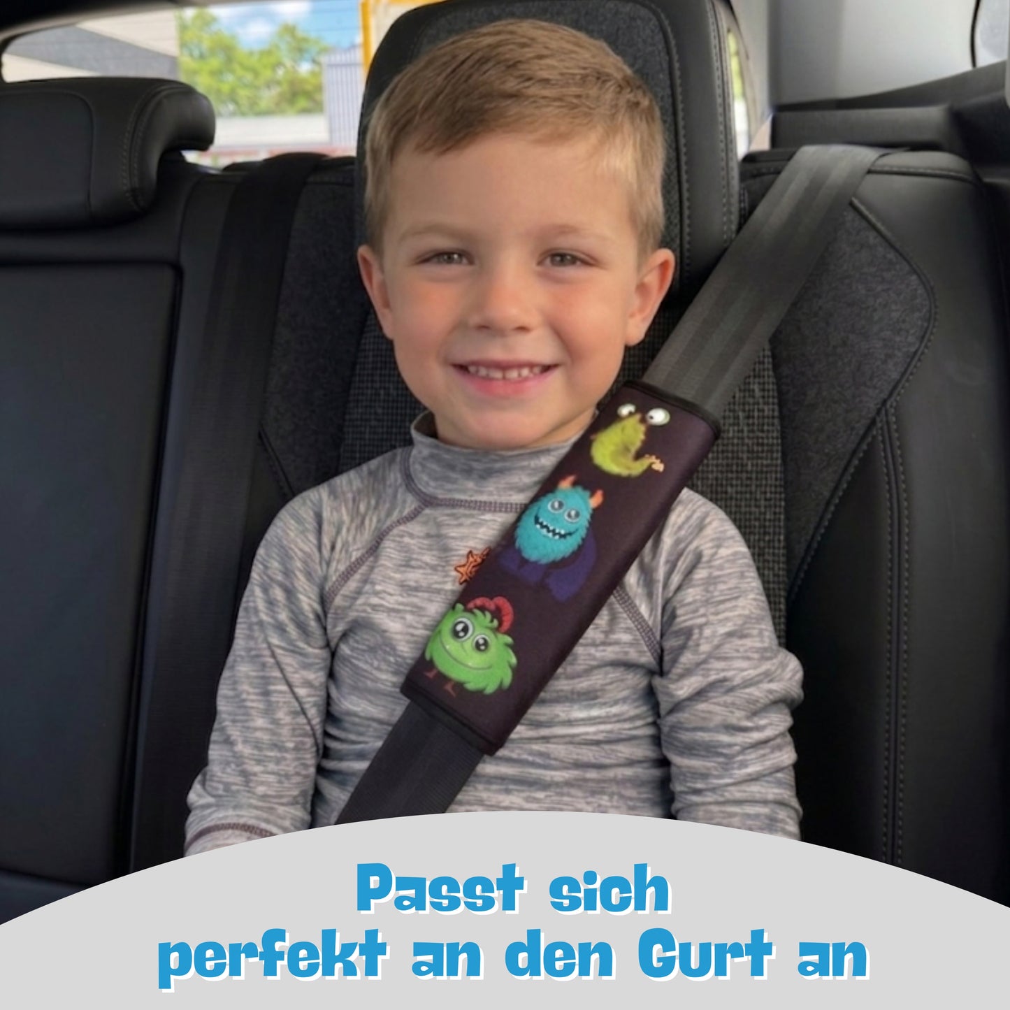Auto Gurtschutz Monster