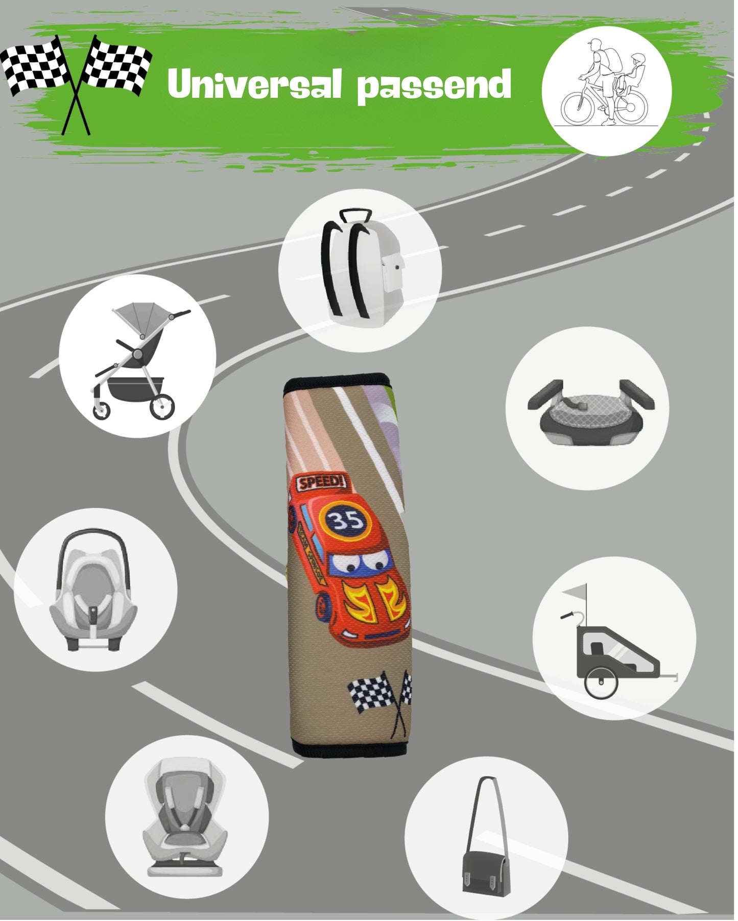 Auto Gurtschutz Racing