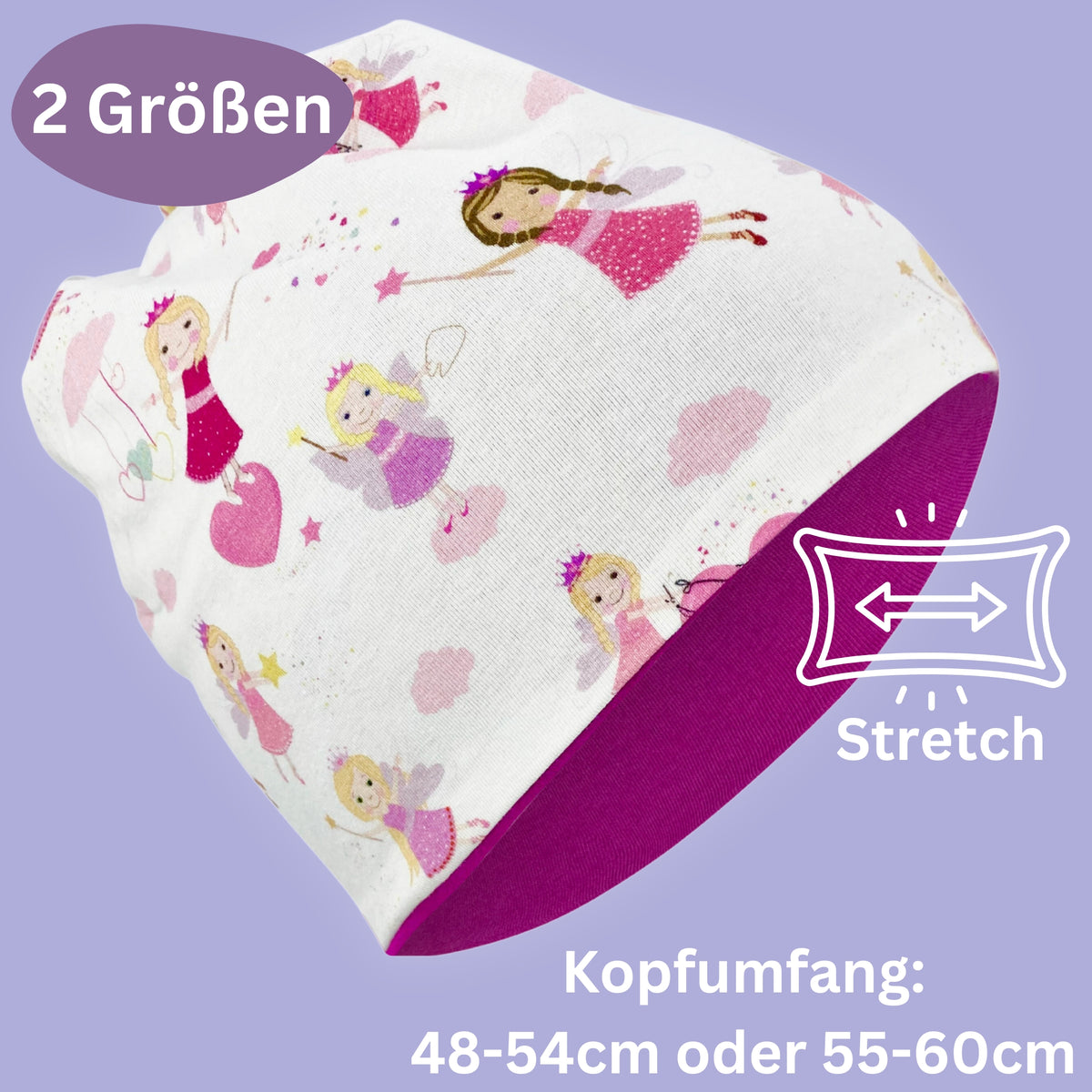 Kinder Beanie Mütze oder Loop - Fee