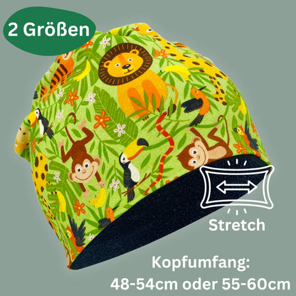 Kinder Beanie Mütze & Loop Set - Dschungel