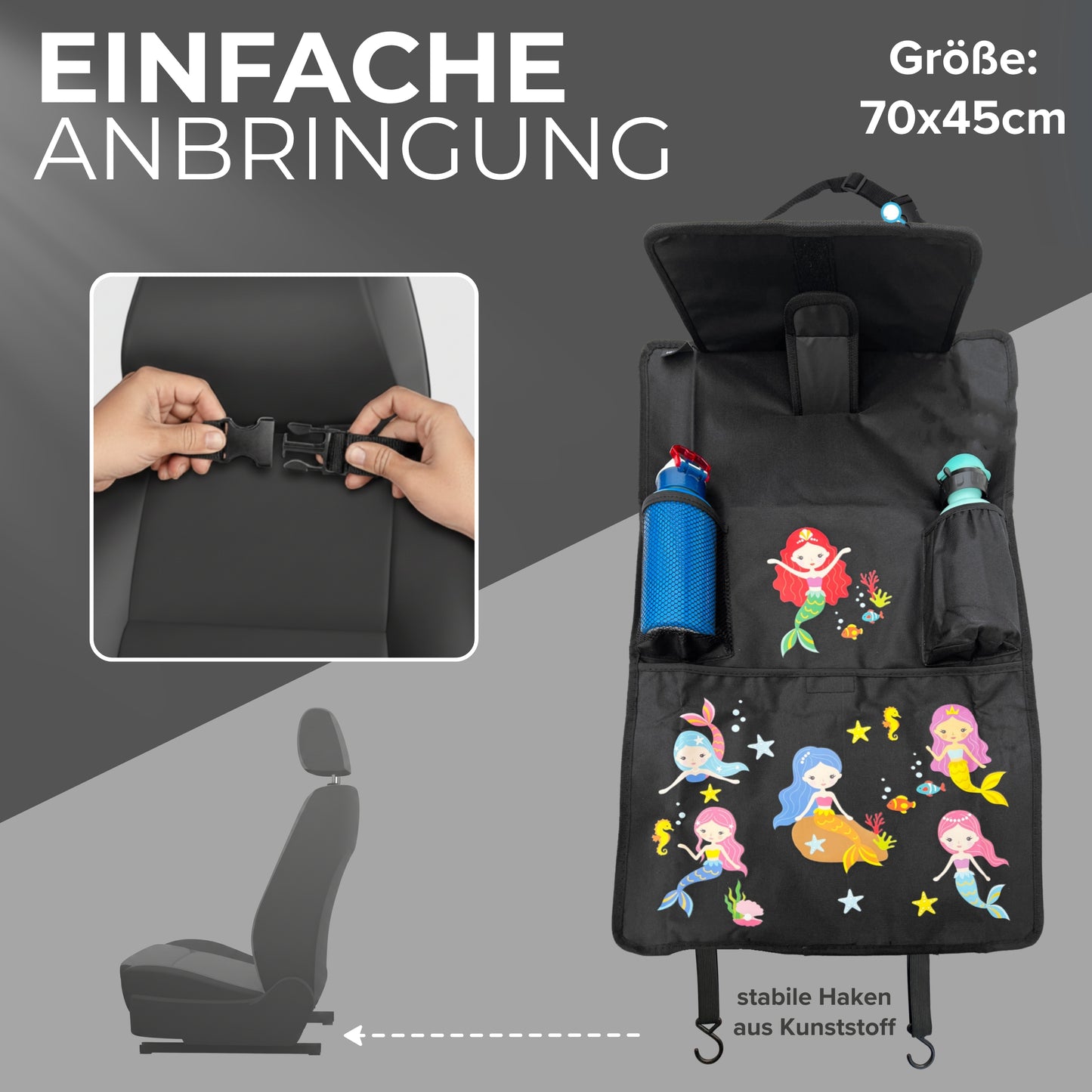 Auto Rücksitz Organizer - Meerjungfrau
