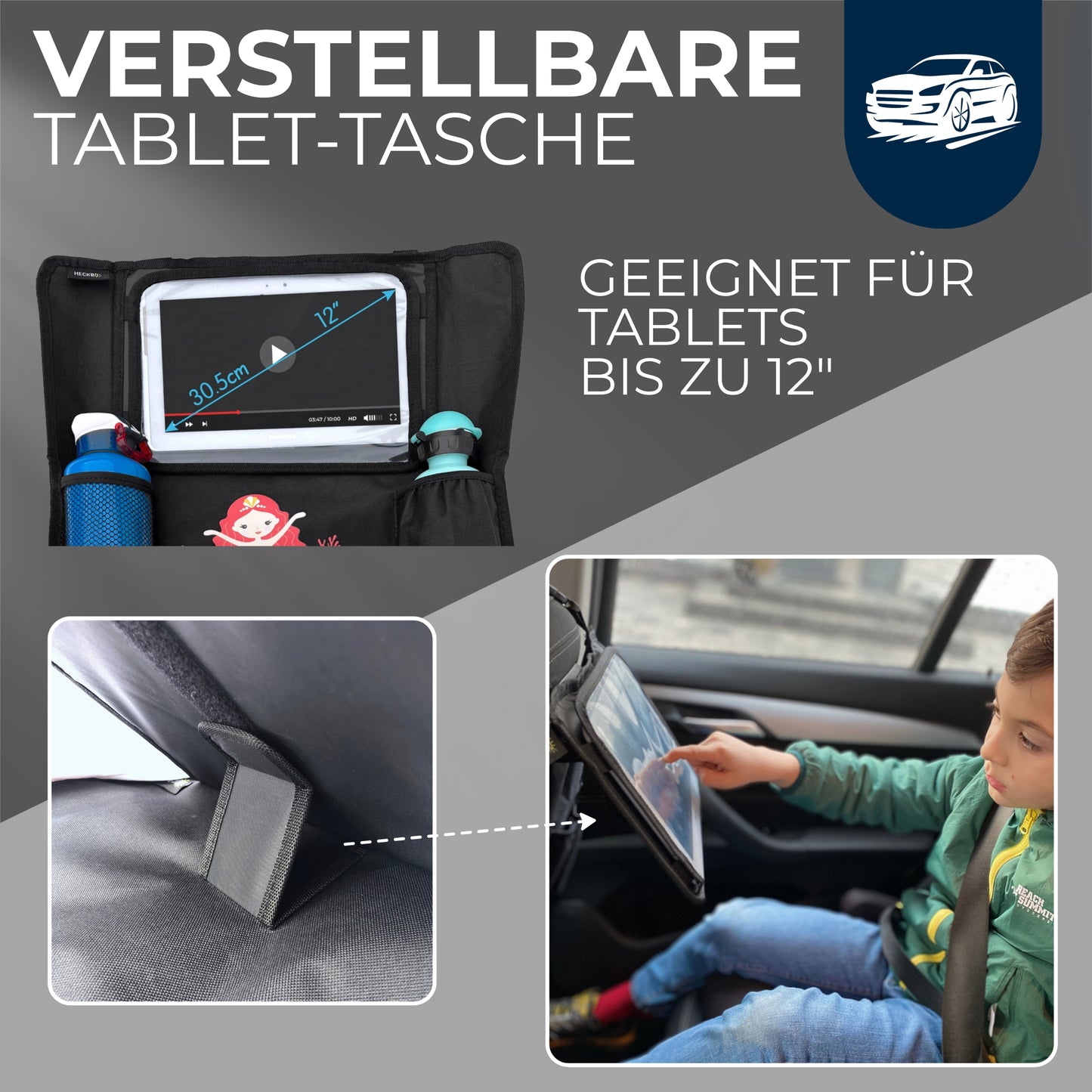 Auto Rücksitz Organizer - Meerjungfrau