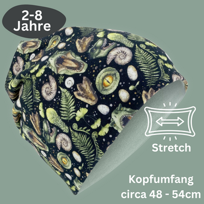 Kinder Beanie Mütze & Loop Set - T-Rex