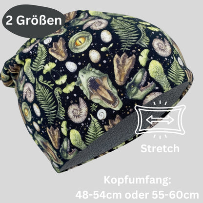 Kinder Beanie Mütze & Loop Set - T-Rex