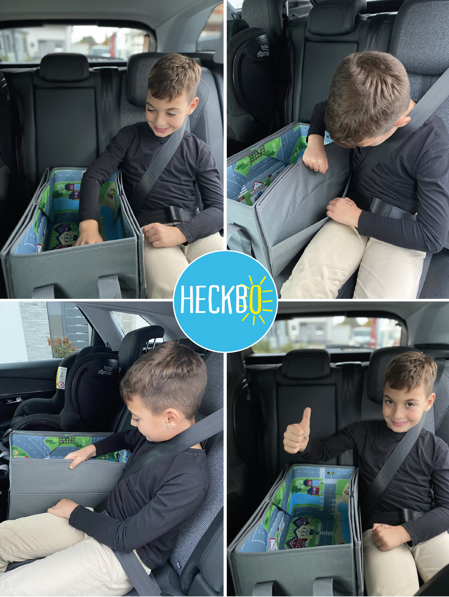4 in1 Kinder Auto Organizer & Spielmatte