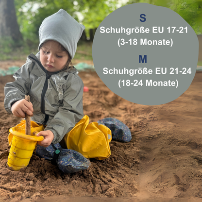 Füßlinge mit Vlies-Futter - Dinosaurier