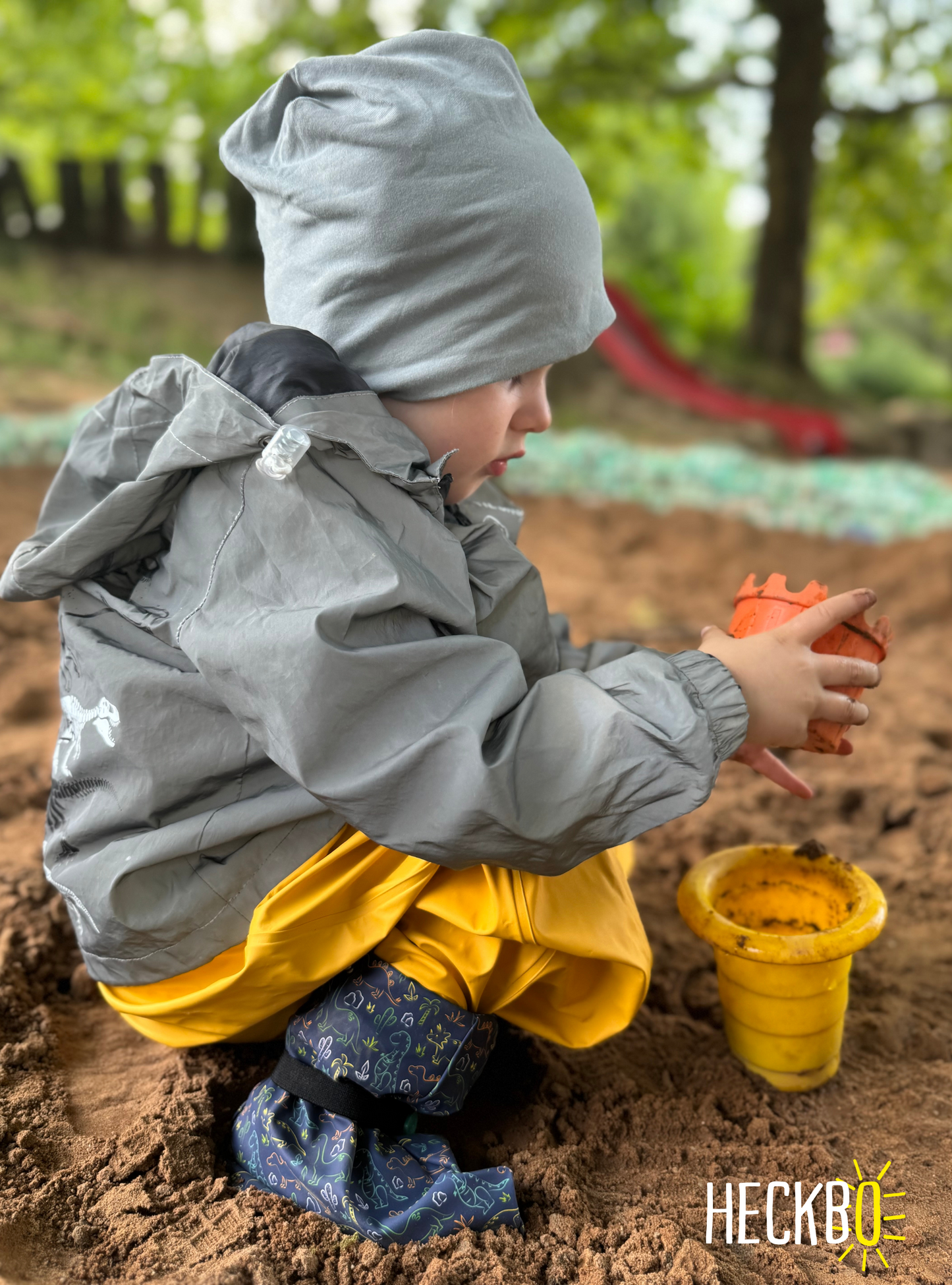 Füßlinge mit Vlies-Futter - Dinosaurier