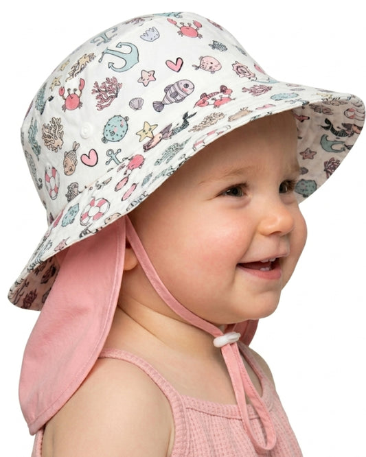 Baby Sonnenhut Meerjungfrau 6 - 24 Monate