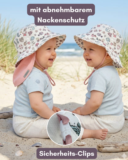 Baby Sonnenhut Meerjungfrau 6 - 24 Monate