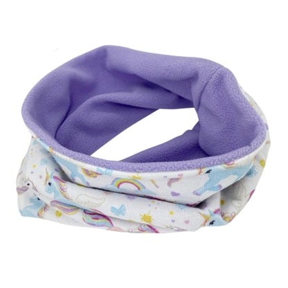 Kinder Beanie Mütze oder Loop - Einhorn