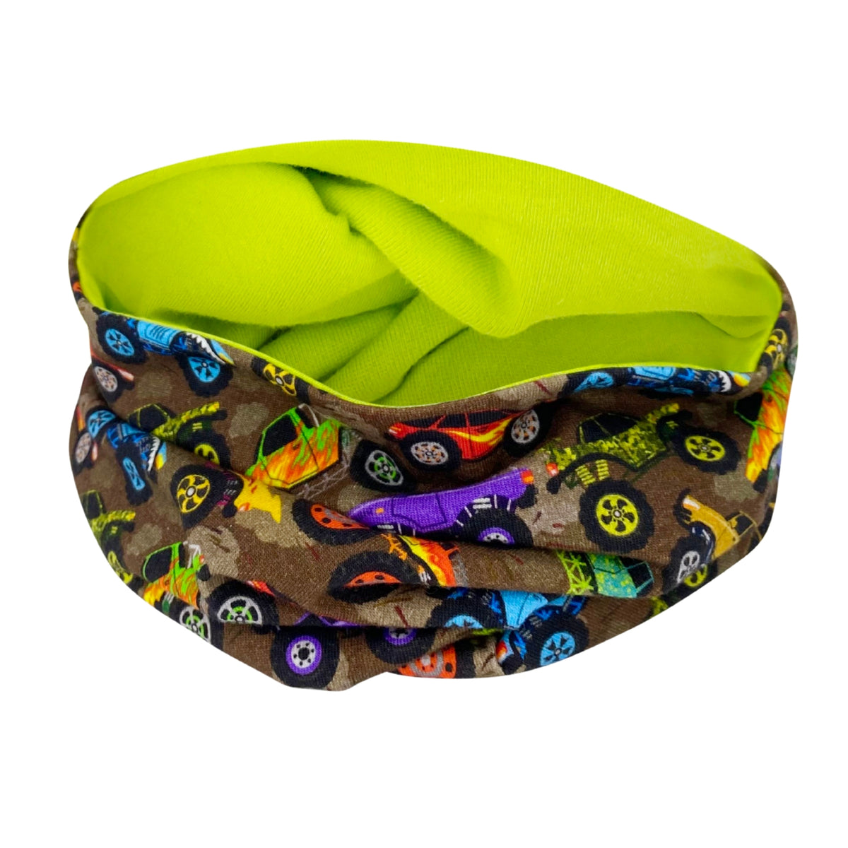 Kinder Beanie Mütze oder Loop - Monster Truck
