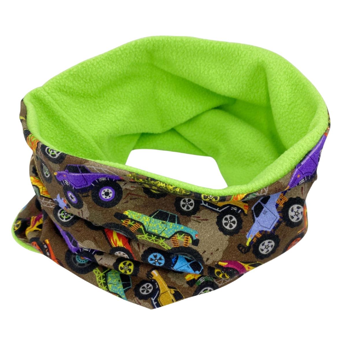 Kinder Beanie Mütze oder Loop - Monster Truck