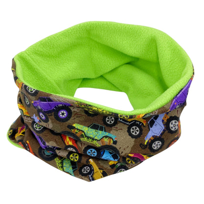 Kinder Beanie Mütze oder Loop - Monster Truck