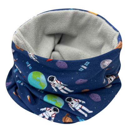 Kinder Beanie Mütze oder Loop - Astronaut