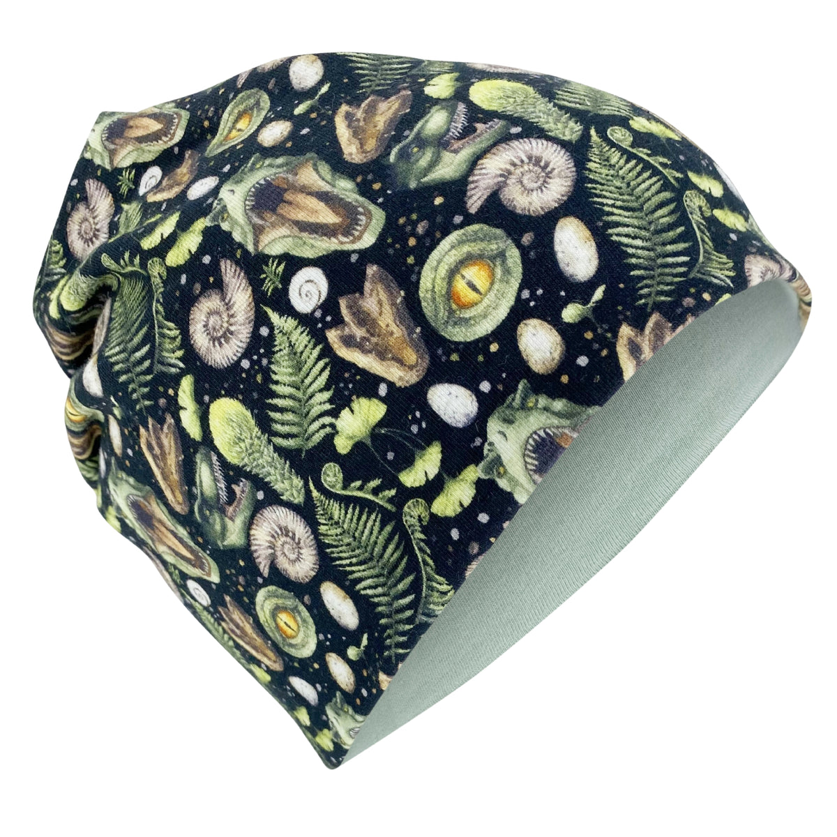 Kinder Beanie Mütze oder Loop - T-Rex