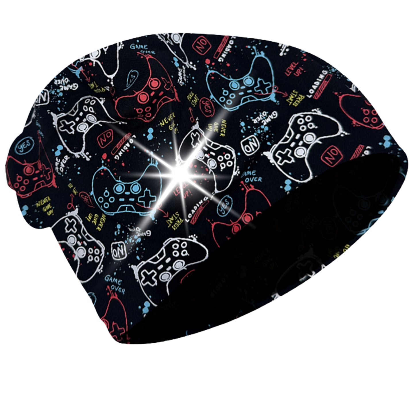 Reflektor Kinder Beanie Mütze & Loop - Gaming
