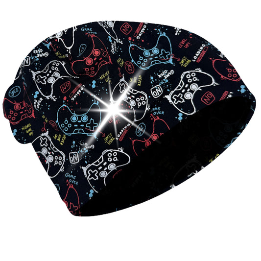 Reflektor Kinder Beanie Mütze oder Loop - Gaming
